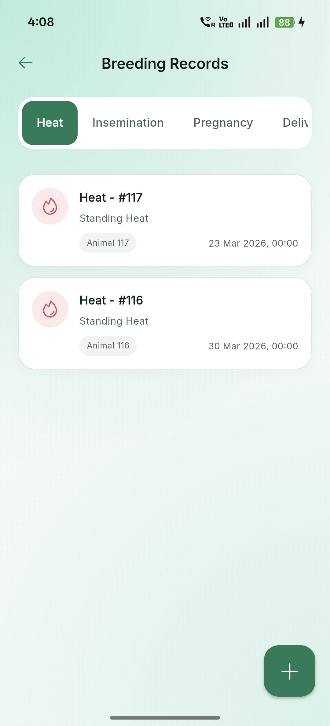 Breeding Records