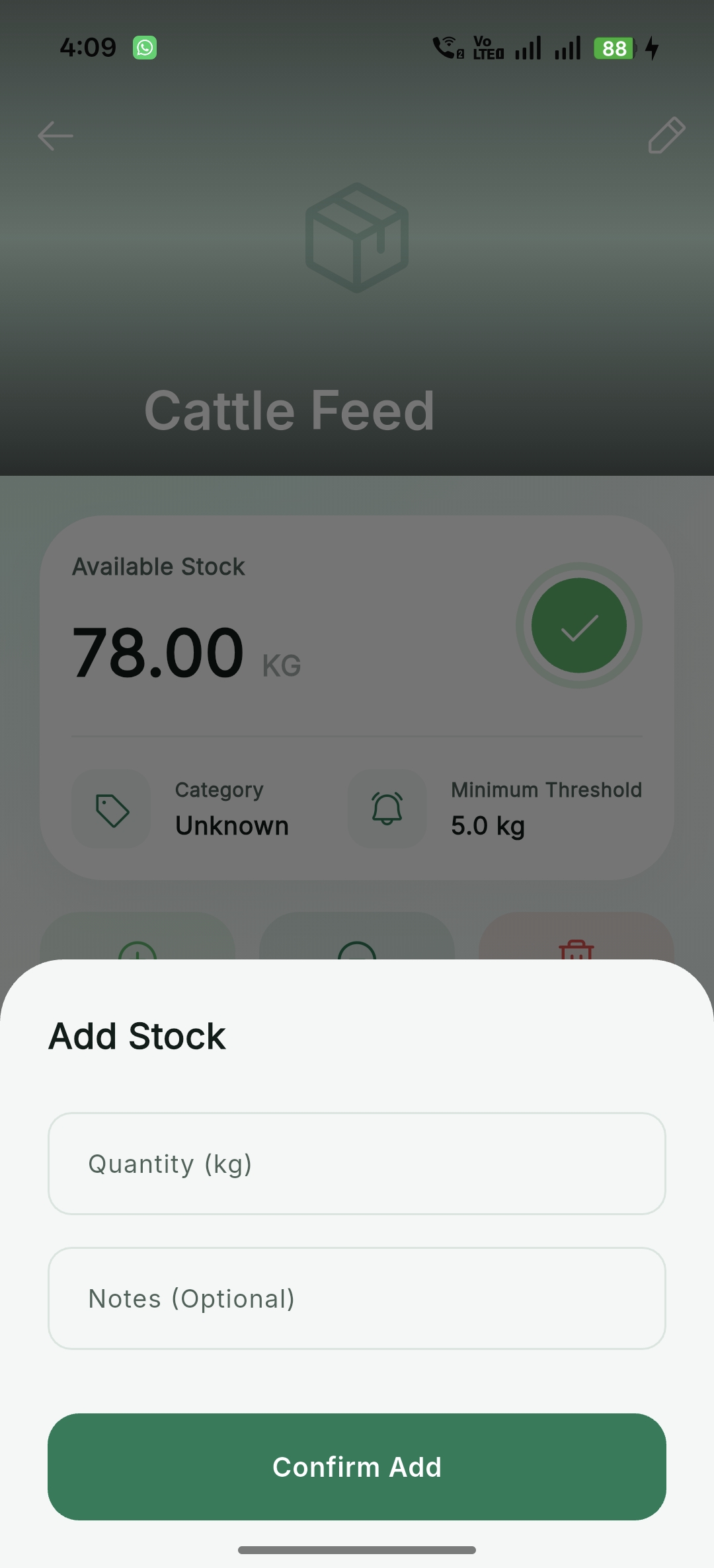 Add Stock